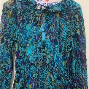 Anthropologie Multicolor Floral Dress